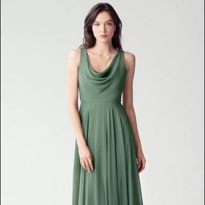 COPY - Jenny Yoo Liana Bridesmaid Dress Eucalyptus